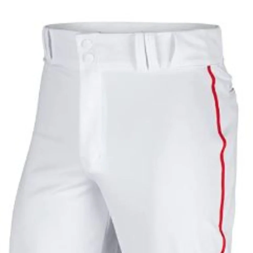 Champro Softball Fastpitch Pants Red Piping Braid Girls Youth M - Picture 3 of 5